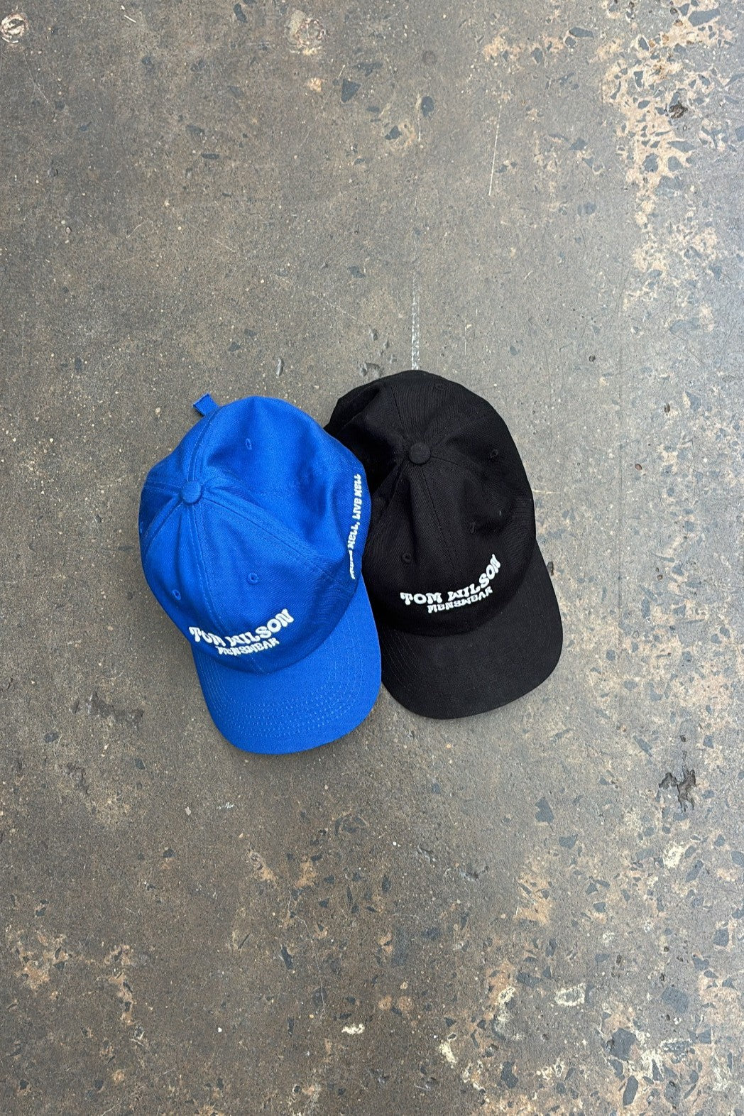 Dad Hat - Blue & Black