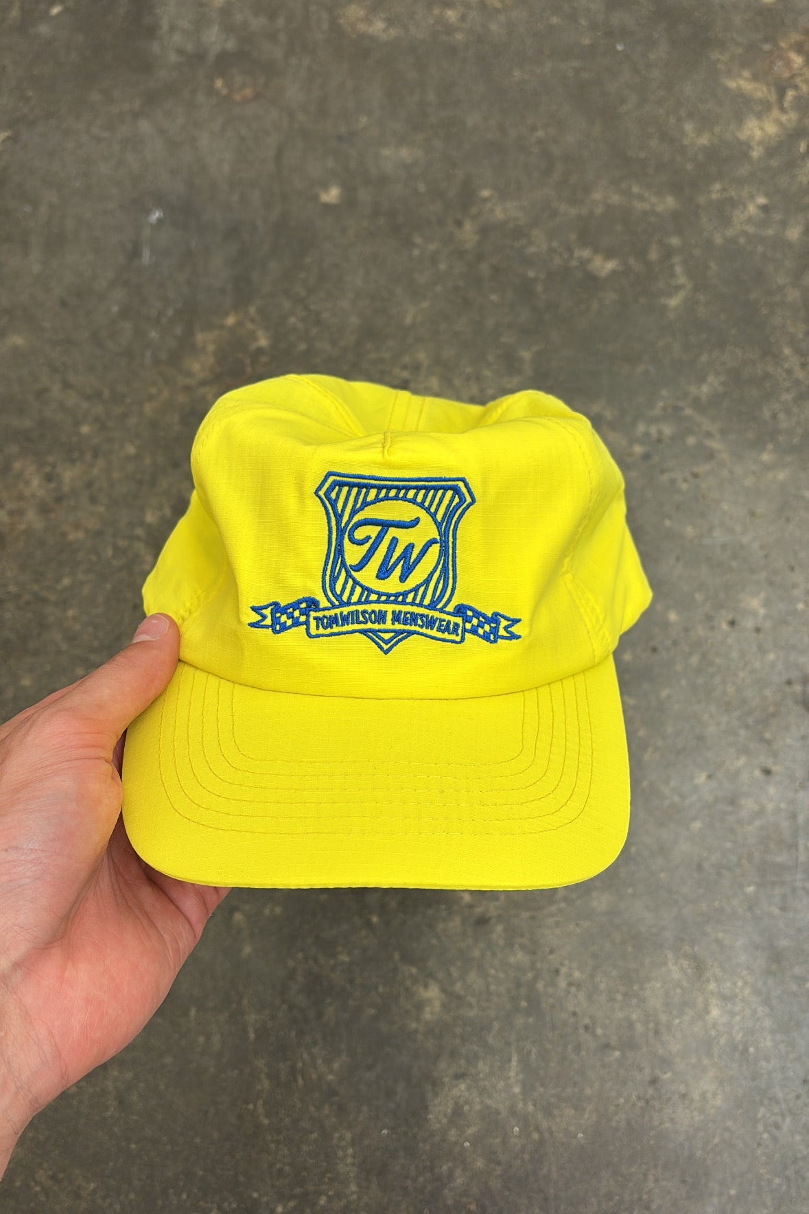 Sports Cap - Yellow Crest