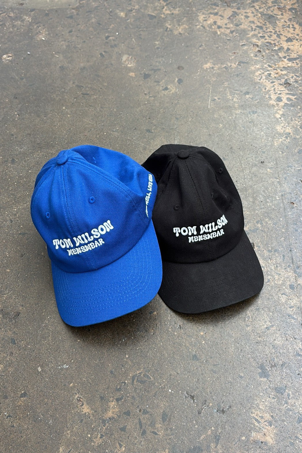 Dad Hat - Blue & Black